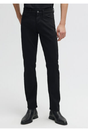 جین سیاه فاق نرمال مردانه ماوی | 378