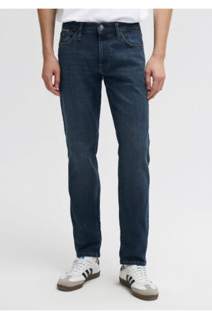 جین لاجورد فاق نرمال مردانه ماوی | 378