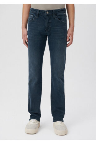 جین آبی فاق نرمال مردانه ماوی | 378