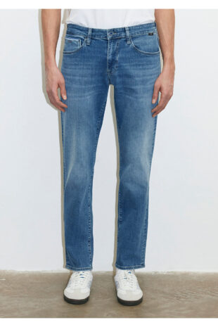 جین آبی فاق نرمال مردانه ماوی | 378