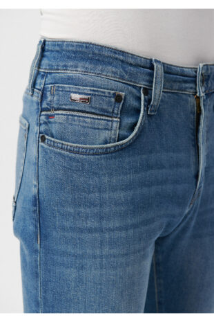 جین آبی فاق نرمال مردانه ماوی | 378