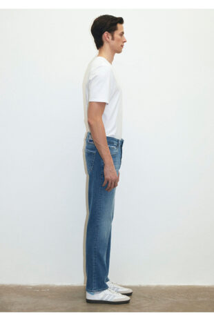 جین آبی فاق نرمال مردانه ماوی | 378