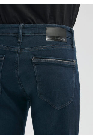 جین لاجورد فاق نرمال مردانه ماوی | 37829624