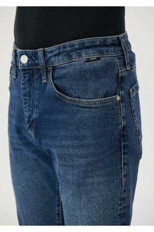 جین لاجورد فاق نرمال مردانه ماوی | 810