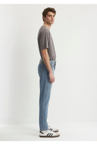 جین آبی فاق نرمال مردانه ماوی | 810