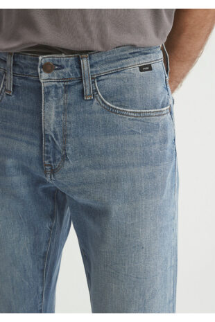 جین آبی فاق نرمال مردانه ماوی | 810