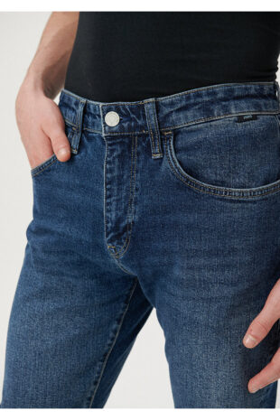 جین لاجورد فاق نرمال مردانه ماوی | 810