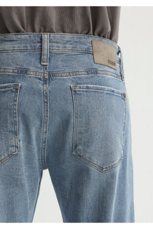 جین آبی فاق نرمال مردانه ماوی | 810