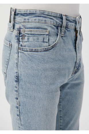 جین آبی فاق نرمال مردانه ماوی | 81033968