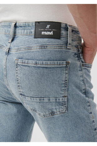 جین آبی فاق نرمال مردانه ماوی | 81033968