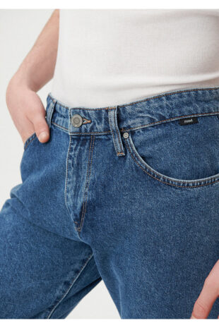 جین آبی فاق نرمال مردانه ماوی | 81034606