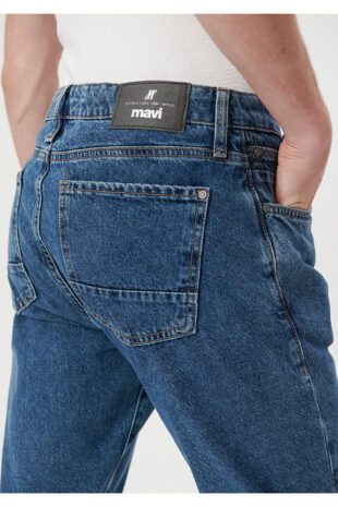 جین آبی فاق نرمال مردانه ماوی | 81034606