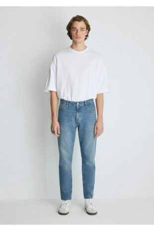 جین آبی فاق نرمال مردانه ماوی | TYCCE37ECN170860278050232