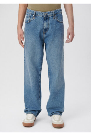 جین آبی فاق نرمال مردانه ماوی | 10101