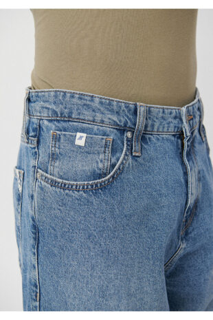 جین آبی فاق نرمال مردانه ماوی | 10101