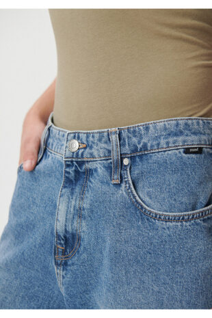 جین آبی فاق نرمال مردانه ماوی | 10101