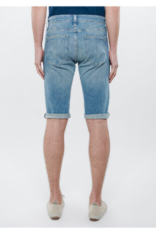 شلوارک آبی فاق نرمال مردانه ماوی | 416028720