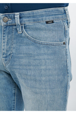 شلوارک آبی فاق نرمال مردانه ماوی | 416028720