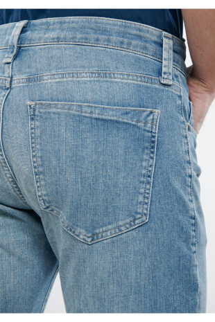 شلوارک آبی فاق نرمال مردانه ماوی | 416028720