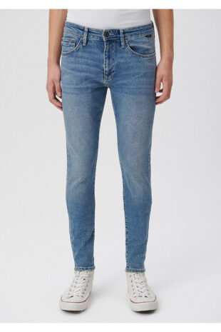 جین آبی فاق نرمال مردانه ماوی | 001030-31271