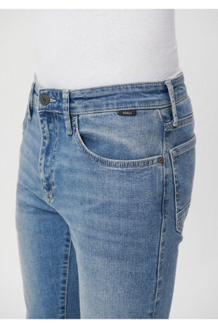 جین آبی فاق نرمال مردانه ماوی | 001030-31271