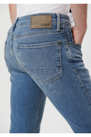 جین آبی فاق نرمال مردانه ماوی | 001030-31271