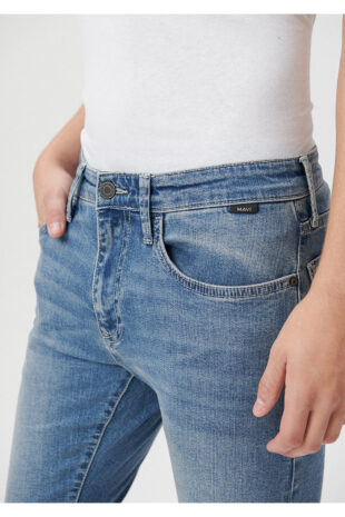 جین آبی فاق نرمال مردانه ماوی | 001030-31271