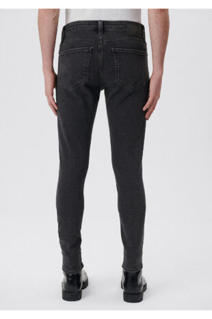 جین خاکستری فاق نرمال مردانه ماوی | 001030-33896