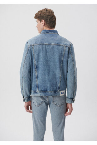 کت آبی آستین استاندارد مردانه ماوی | 110273