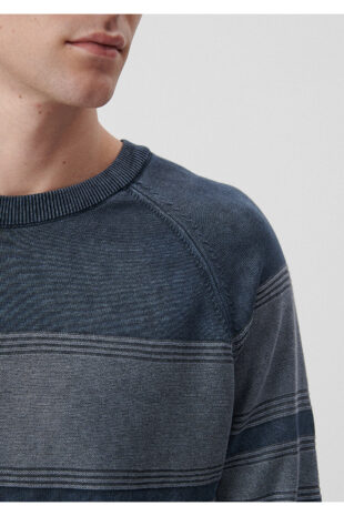 بافت لاجورد آستین استاندارد مردانه ماوی | 710034