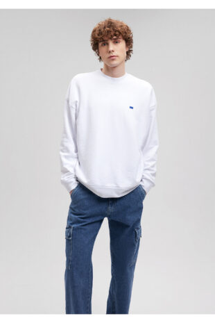 سویشرت سفید مردانه ماوی | 0S10084