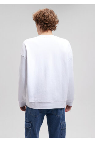 سویشرت سفید مردانه ماوی | 0S10084