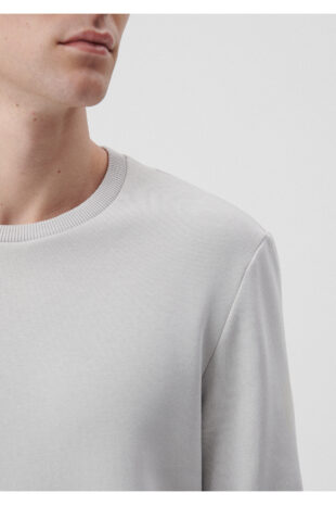 سویشرت خاکستری آستین استاندارد مردانه ماوی | 610060