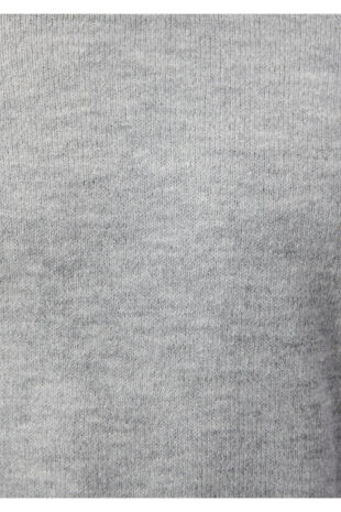 بافت خاکستری آستین استاندارد مردانه ماوی | 710134