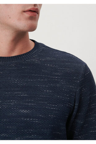 بافت لاجورد آستین استاندارد مردانه ماوی | 710128