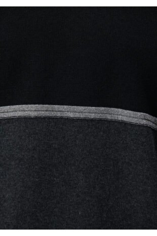 بافت خاکستری آستین استاندارد مردانه ماوی | 710135