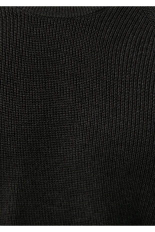 بافت خاکستری آستین استاندارد مردانه ماوی | 710136