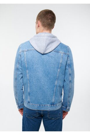 کت آبی آستین استاندارد مردانه ماوی | 1679