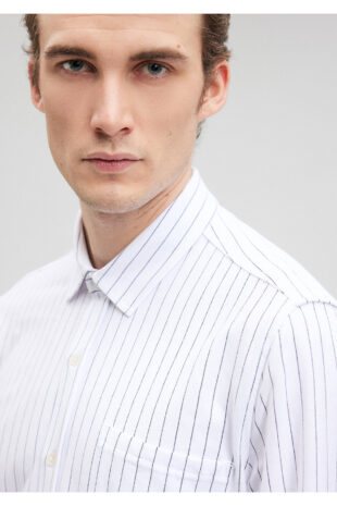 پیراهن سیاه مردانه ماوی | 211284