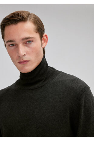 بافت خاکستری آستین استاندارد مردانه ماوی | 710127