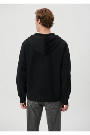 سویشرت خاکستری آستین استاندارد مردانه ماوی | 0S10040