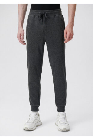 شلوار ورزشی خاکستری فاق نرمال مردانه ماوی | 065092-28392