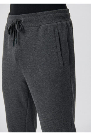 شلوار ورزشی خاکستری فاق نرمال مردانه ماوی | 065092-28392