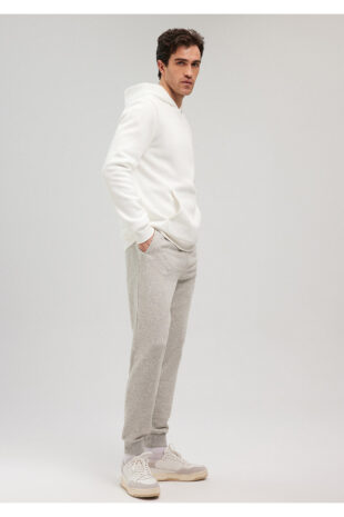 شلوار ورزشی خاکستری فاق نرمال مردانه ماوی | 066907-33397