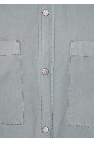 پیراهن خاکستری آستین استاندارد مردانه ماوی | 210640