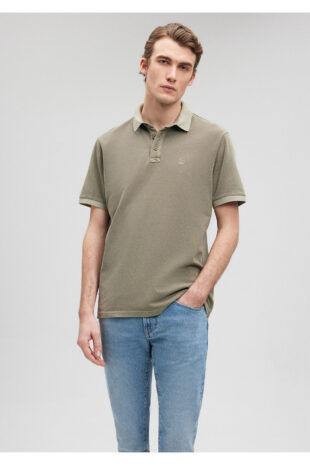 تیشرت یقه پولو سبز مردانه ماوی | TYCC62BH5N170970873029489