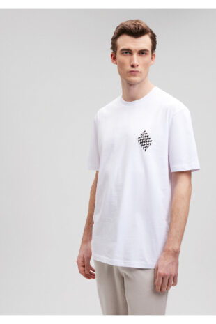 تی شرت صورتی فاق نرمال مردانه ماوی | 612272