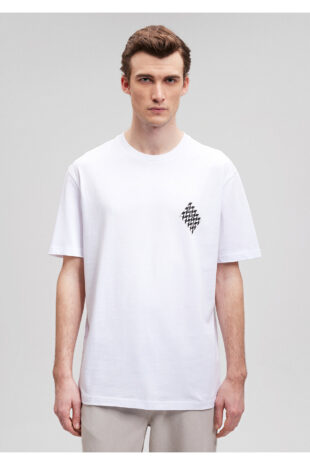 تی شرت صورتی فاق نرمال مردانه ماوی | 612272