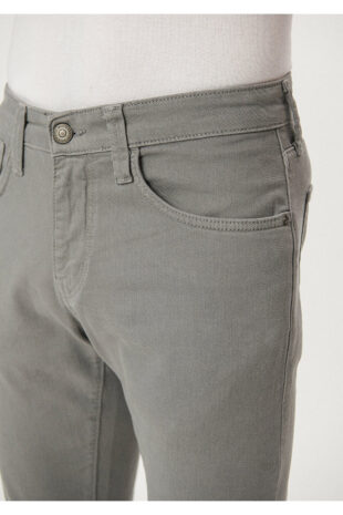 شلوار خاکستری فاق نرمال مردانه ماوی | 42231022