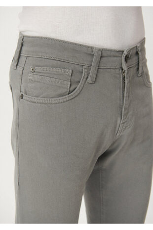 شلوار خاکستری فاق نرمال مردانه ماوی | 42231022